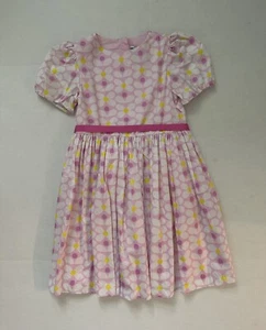 Jacadi Girls Light Pink Flower Dress 100% Cotton Size 12 (152cm) - Picture 1 of 8