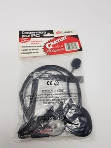 Labtec PC Headset Windows XP New - Picture 1 of 3