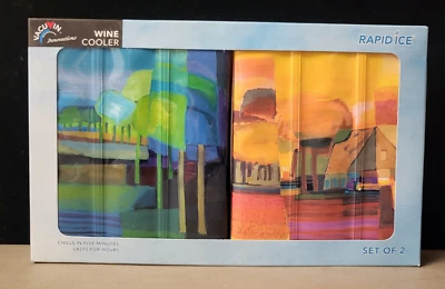 Vacuvin Innovations - Juego de 2 enfriadores de vino Foto 1 de 2