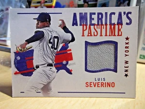 LUIS SEVERINO - MEMORABILIA No. APS-LS - 2022 CHRONICLES AMERICA'S PASTIME - Imagen 1 de 2