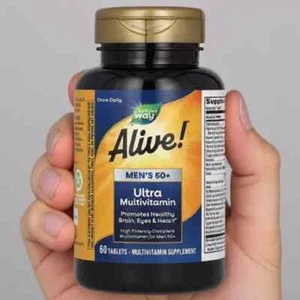 Nature's Way, Alive! Men's 50+ Ultra Multivitamin, 60 Tablets - Picture 1 of 4