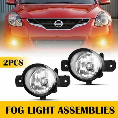 Conjunto de luces antiniebla LED para Nissan Altima Sentra Máxima Rogue Infiniti QX60 Foto 1 de 4