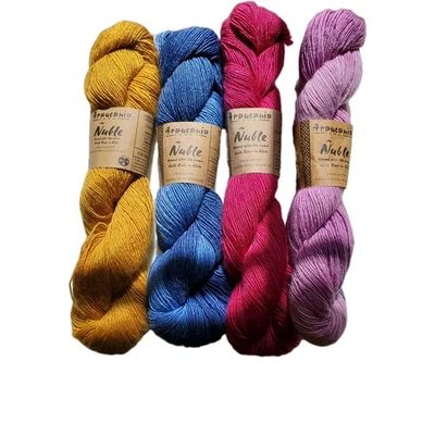 Araucania Nuble Extra Fine Merino Wool & Silk 272yds Fingering Wt Hand Painted - Image 1 of 4