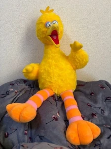 UNIQLO KAWS Sesame Street Big Bird Plush, Used, Slight Damage - Picture 1 of 3