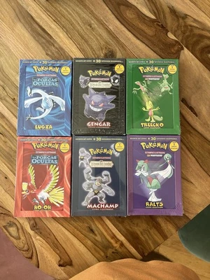 Pokémon Estampas Ilustradas Vintage Lugia Ho-Oh Gengar RARE 2000s Sealed OVP - Bild 1 von 2