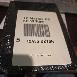 Nissan Máxima 2012 conjunto manual del propietario con estuche OEM con navegación - Imagen 1 de 3