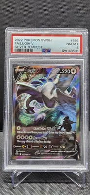 Lugia v Alternate Full Art Holo Card 186/195 PSA 8 - Image 1 of 2