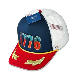 Gorra Patriótica 1776 4 de Julio Sombrero Adulto Hombre Ajustable SnapBack Camionero Malla - Imagen 1 de 5