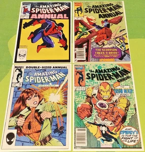 Lote anual de cómics de Amazing Spider-Man (4) #17, 18, 19, 20 1983-1986 Marvel Comics - Imagen 1 de 24