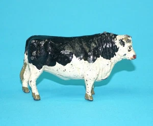 TIMPO TOYS LEAD FARM BULL STANDING 1940s ENGLAND BRITAINS JOHILLCO - Picture 1 of 3