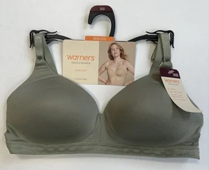 Warners Blissful Benefits Super Soft Lightly Lined Wireless Bra RM1691W-250 36B - Picture 1 of 3