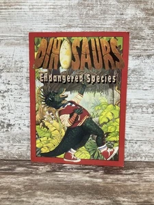 Dinosaurs (TV Show) - Endangered Species - Troll Associates Picture Book VINTAGE - Foto 1 di 7