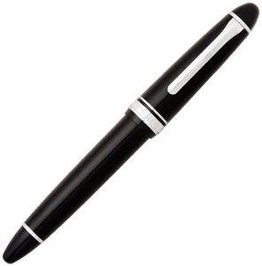 Sailor 1911 Silver Profit Large 21K Fountain Pen Black Medium Nib 11-2024-420 - Picture 1 of 5