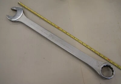 1-7/8" Combo Llave JUMBO 12 Pt Extremo de Caja, Cromo Satinado 1188 Williams EE. UU. SH6491 - Imagen 1 de 4