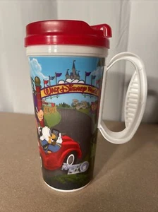 Walt Disney World 7” Tall Rapid Refill Mug With Closeable Lid•Mickey/Minnie - Picture 1 of 8