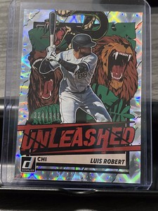 Luis Robert 2021 Panini Donruss  Unleashed 324/349