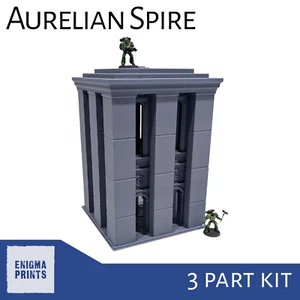 Aurelian Spire - 28mm 3D Printed Imperial Terrain for Tabletop Wargaming - Picture 1 of 6