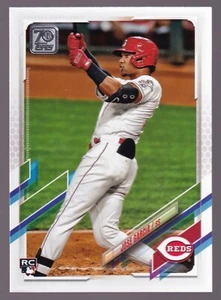  2021 Topps Series 2 Jose Garcia #374 Reds Rookie - Bild 1 von 2