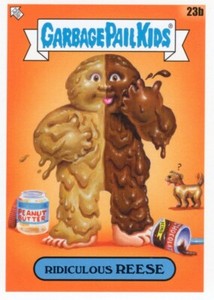 2021 GARBAGE PAIL KIDS GPK FOOD FIGHT BASE RIDICULOUS REESE 23b NM