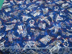 3 Yards Baumwollstoff - Quilten Treasures Liberty Glory Freed Patriotic Toss - Bild 1 von 1