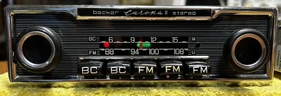 Becker Radio Europa II Estéreo MU con Amplificador UE - Reacondicionado con garantía Foto 1 de 4