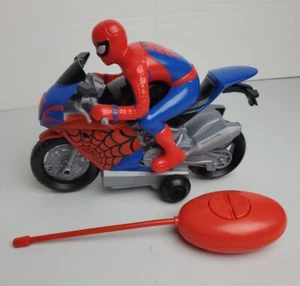 Remote Control Spiderman Motorcycle, Spiderman RC With Remote - Picture 1 of 5