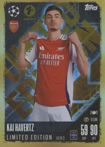 Topps Match Attax Champions League 2024-25 1ª Edición LE FE2 Limited Havertz - Imagen 1 de 1