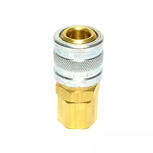 Foster Quick Connect 1/4" Buchse NPT Luftschlauch Armaturen M Style Industrie USA - Bild 1 von 10