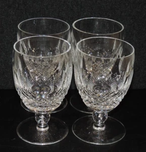 FOUR (4) WATERFORD COLLEEN PATTERN 5 1/4" WATER GOBLETS GOTHIC MARK 2 SETS AVAIL - Picture 1 of 4
