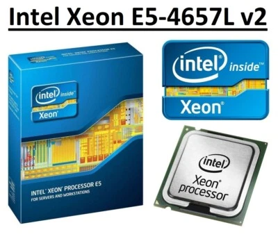 Intel Xeon E5-4657L v2 SR19F 2.40 - 2.90GHz, 30MB, 12 Core, LGA2011, 115W CPU - Image 1 of 4