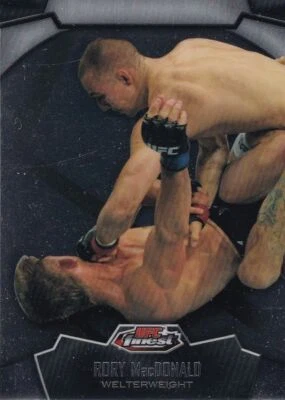 Rory MacDonald 2012 Topps Finest UFC Card #39 115 129 133 145 167 Fight Night 10 - Image 1 of 4