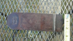 Antique St. Louis Cast Steel Warranted Wood Plane Blade and Chip breaker 2.5 in - Picture 1 of 3