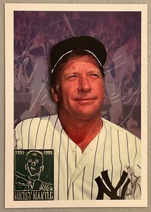 1996-97 Topps Chrome Commemorative Mickey Mantle New York Yankees #7