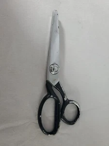 Vintage Sewing 7" Long Scissors JAPAN Pinking Shears Heavy Duty - Free Shipping  - Picture 1 of 5