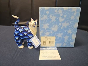 AMY LACOMBE 2003 WhimsiClay "Ansiety" Cat # 86039/5" de alto nuevo con caja y etiquetas - Imagen 1 de 11