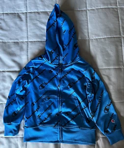 Champion Boys Hoodie Full Zip Sze Small 4T - Picture 1 of 3