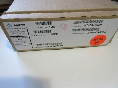 LOTE 420pcs HDCS-2000 640x480 pixels sensores de imagem CMOS da Agilent - Novo - Imagem 1 de 3