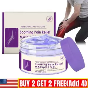 Joint Pain Gel Purple Gel, Soothes Knees, Lumbar, Neck, Hands, and Feet - Picture 1 of 9