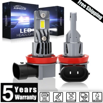 For Jeep Grand Cherokee 2014-2017 LED Headlight Bulbs Low Beam Bulbs Cool White - Image 1 of 4