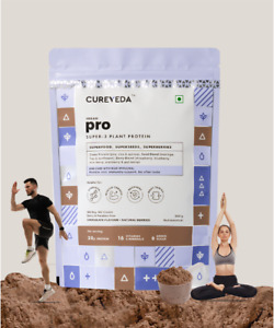 Cureveda Pro Super3 Plant Protein For Immunity & Energy, Build Muscle & Strength