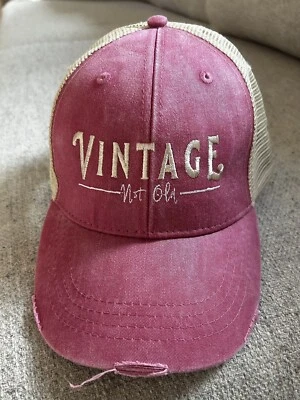 Gorra de béisbol vintage, no antigua Foto 1 de 2