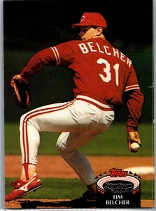 1992 Topps Stadium Club Baseball - #842 Tim Belcher - Picture 1 of 2