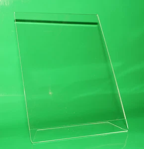 5x DIN A5 L-Aufsteller (hoch und quer) Werbeaufsteller Ständer aus ACRYLGLAS XT - Bild 1 von 4