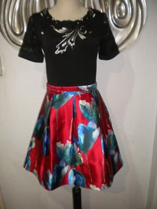 KAREN MILLEN size S womens dress stretch top with embellishment - Picture 1 of 3
