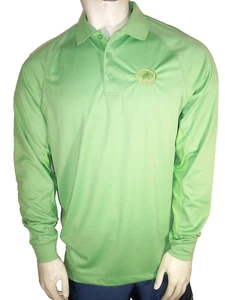 Neu Cutter & Buck Large grün Poly Polo/Golf Shirt Juno Beach Yacht Club Schildkröte - Bild 1 von 9