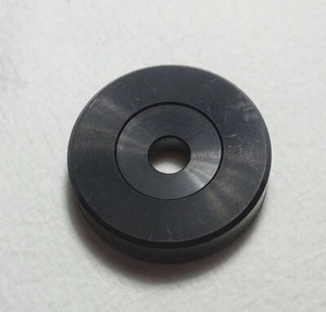 Qty(1) USED Black Plastic Single Play 45 RPM Adapter - Picture 1 of 6