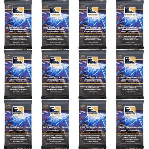 Upper Deck 2020 Overwatch League Trading Cards - Lot of 12 Sealed Packs  a19 Cover