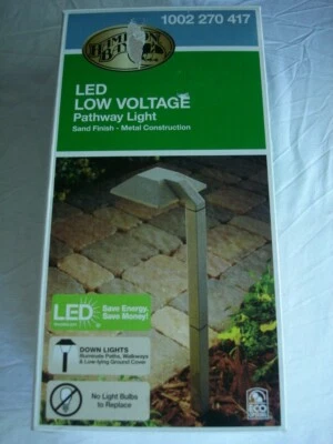 全新 Hampton Bay LED 下路灯 低电压 40W 磨砂表面 1002 270 417 — 第 1/4 张图片