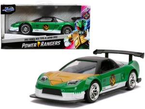 Jada 31843 2002 Honda NSX Type-R Japan Spec Green Ranger "Power Rangers" 1/32 - Picture 1 of 1
