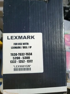 Dell Lexmark 5200 5300 Toner Cartridge 1332 1352 1372 T630 T632 T634 - Picture 1 of 2